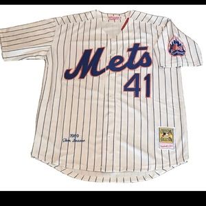 Tom Seaver New York Mets Jersey Men’s XL NWT 1969 Home Cream